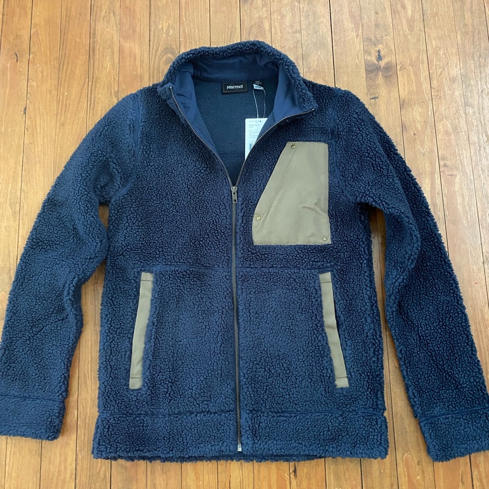 Marmot men’s Larson fleece jacket small